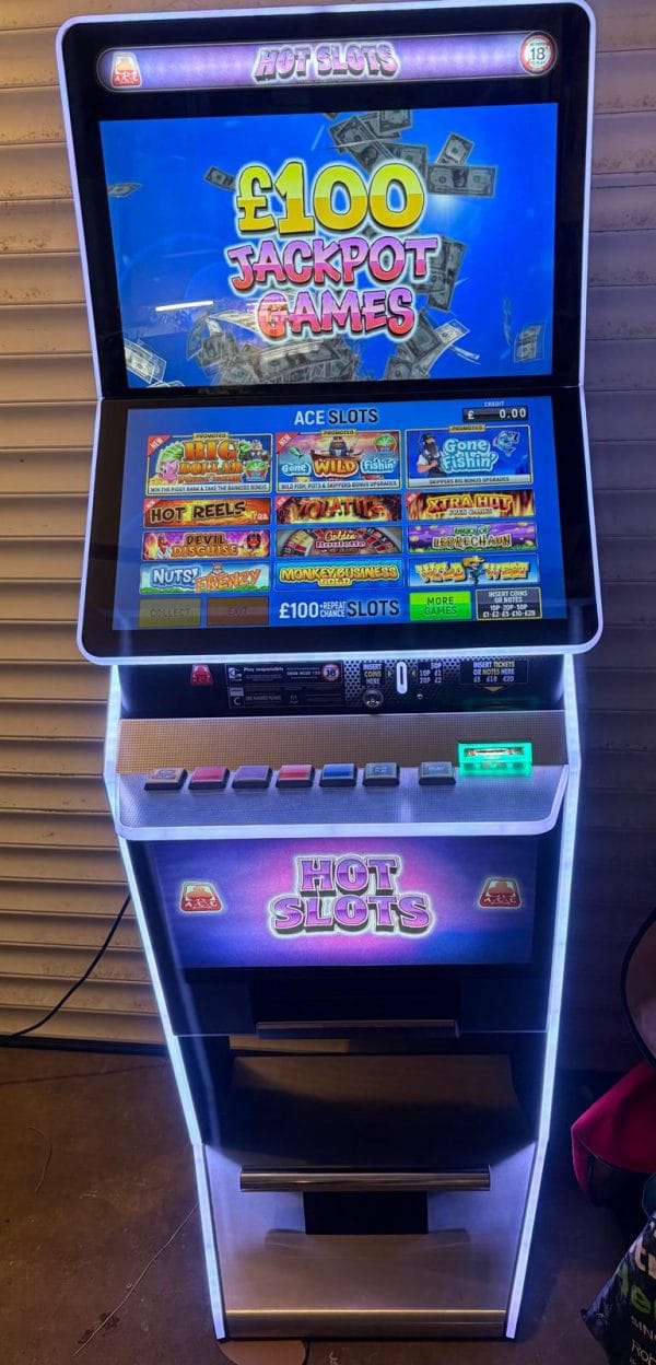 ACE gaming machine