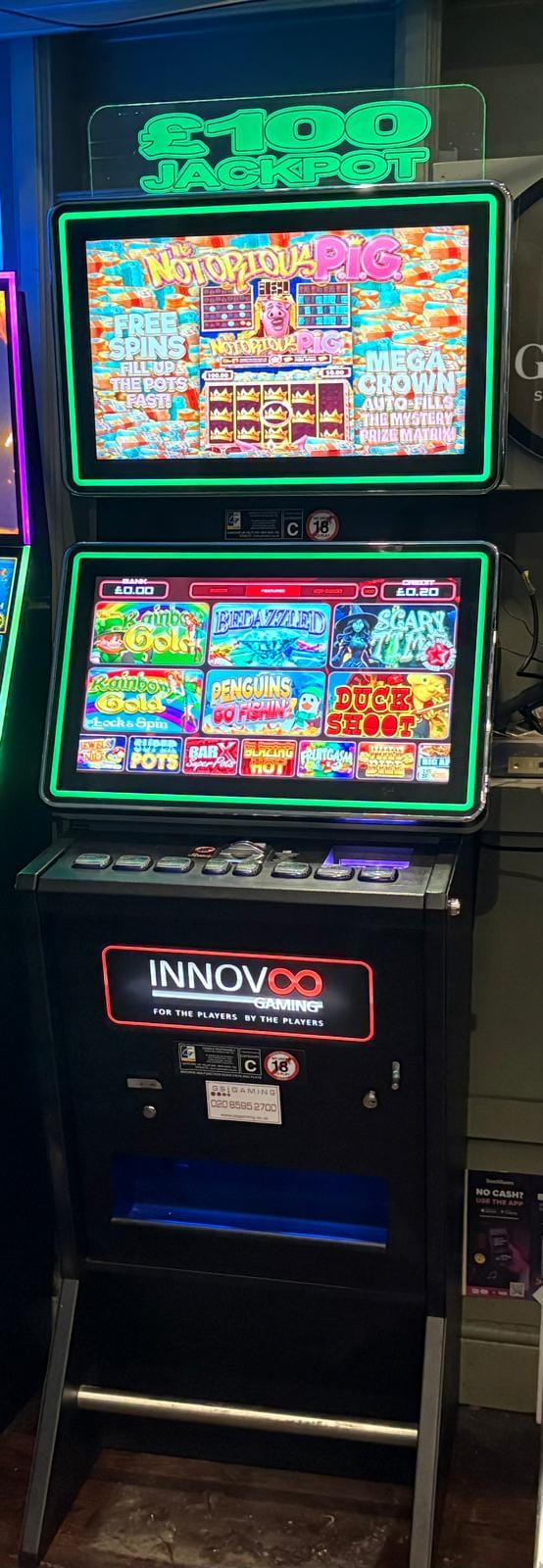 fruit machine from innov8